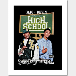 Snoop Dogg & Wiz Khalifa High School Posters and Art